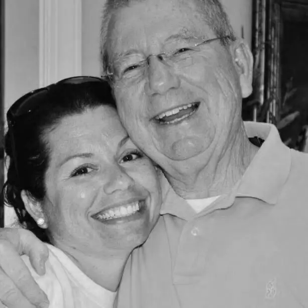 Kelly McKinstry and her father Ken