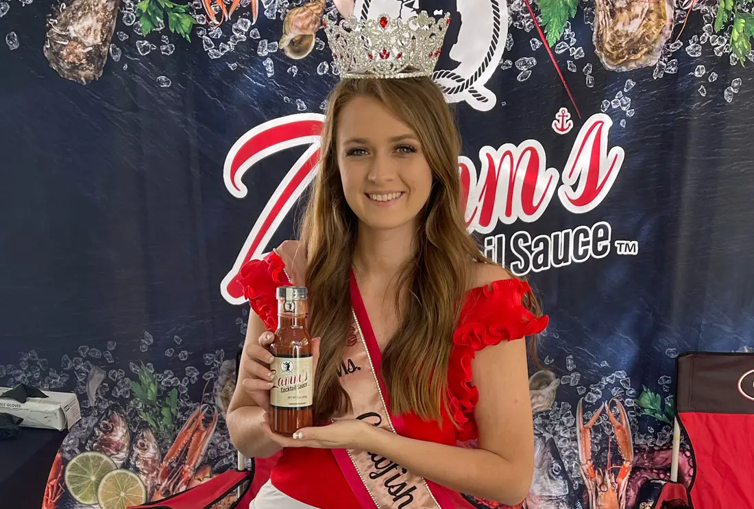 Zamm's Cocktail Sauce Woodbine Georgia Crawfish Festival - Ms. Crawfish Queen 2024 - Bridgette Griffin