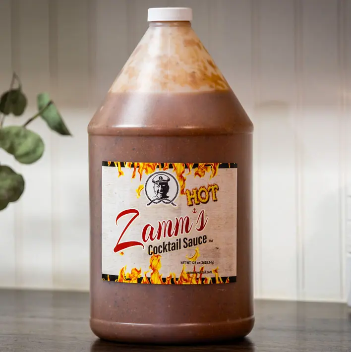 Zamm's Hot Cocktail Sauce- Gallon Jug